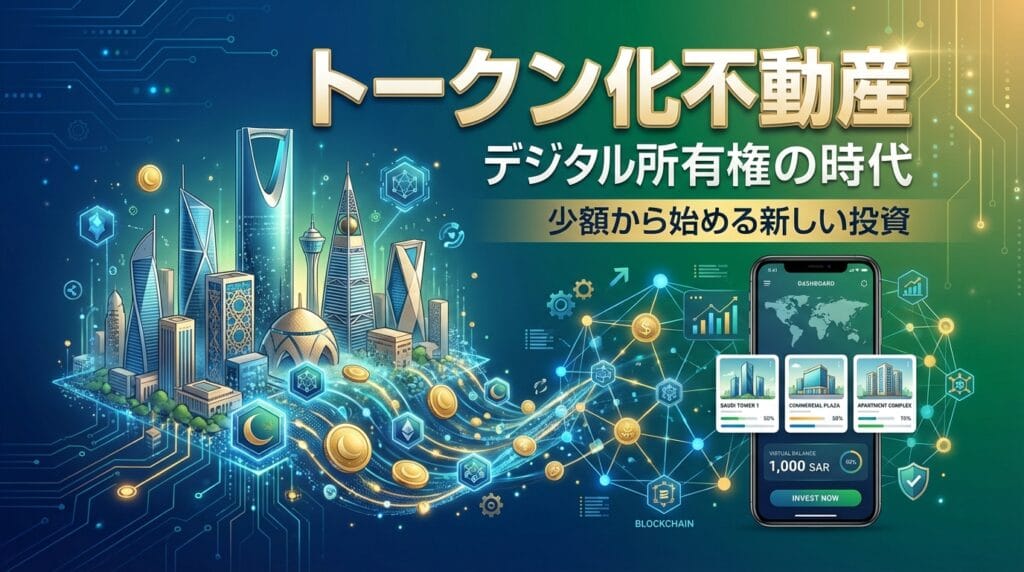不動産トークン化の仕組みのイメージ